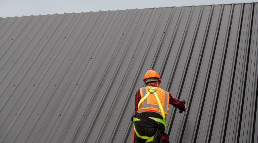Professional metal roof installation services in Sweet Grass, MT